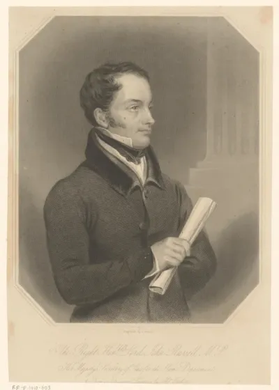 Portret van John Russell