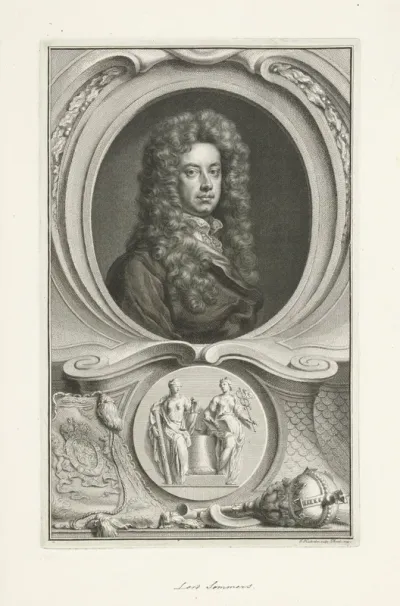 Portret van John Somers