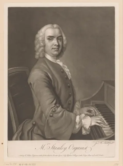 Portret van John Stanley