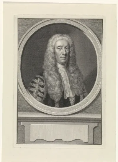 Portret van John Strange