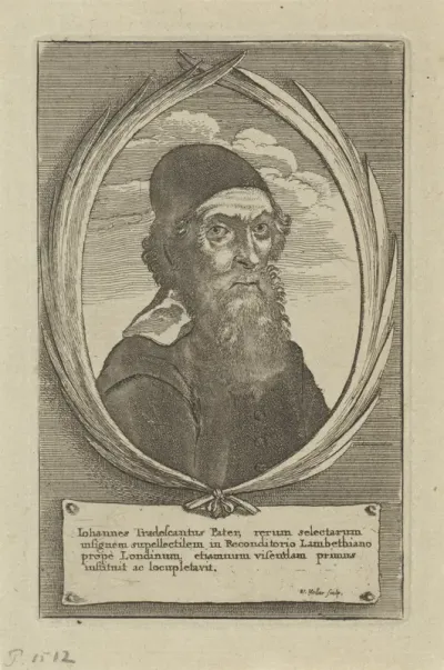 Portret van John Tradescant de Oude