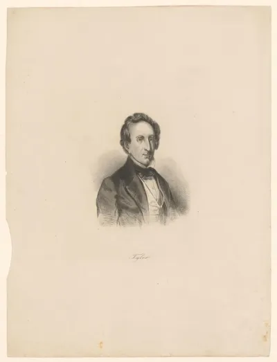 Portret van John Tyler