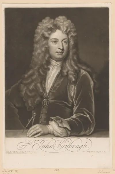 Portret van John Vanbrugh