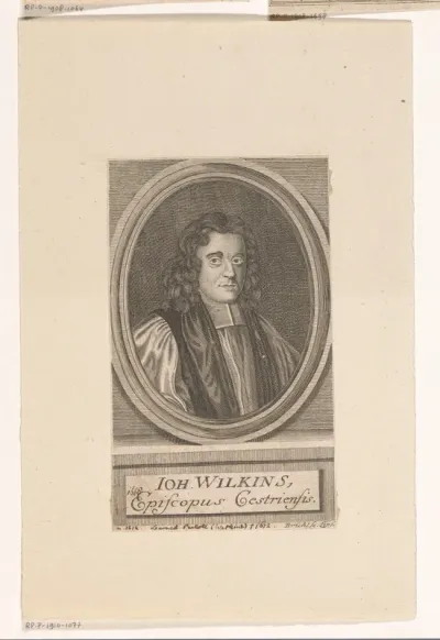 Portret van John Wilkins