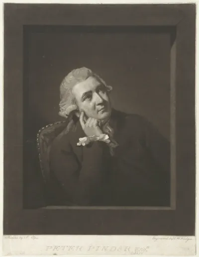 Portret van John Wolcot