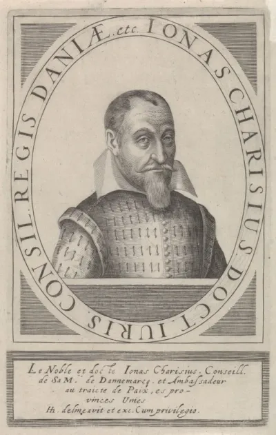 Portret van Jonas Charisius