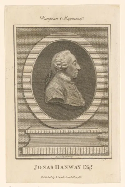 Portret van Jonas Hanway