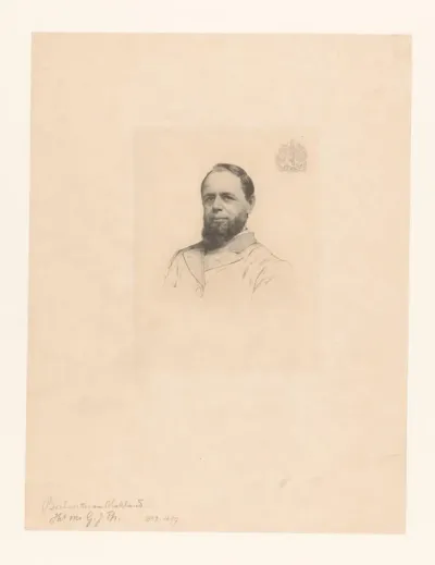 Portret van jonkheer Gerard Jacob Theodoor Beelaerts van Blokland