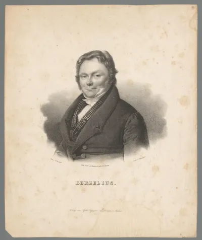 Portret van Jöns Jacob Berzelius