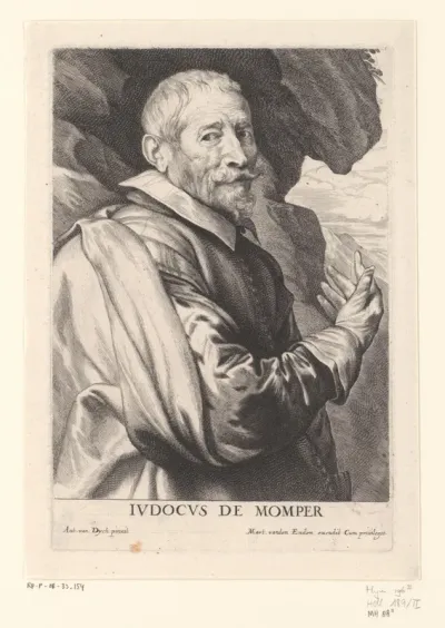 Portret van Joos de Momper II