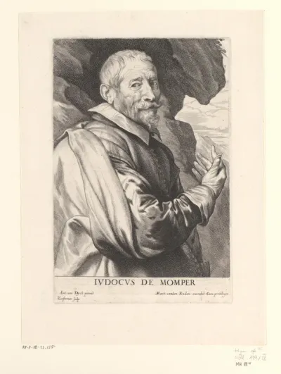 Portret van Joos de Momper II