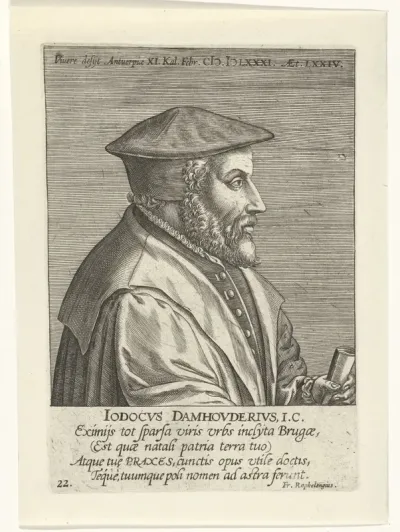Portret van Joost de Damhouder
