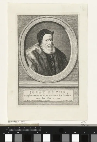 Portret van Joost Sijbrandtsz. Buyck