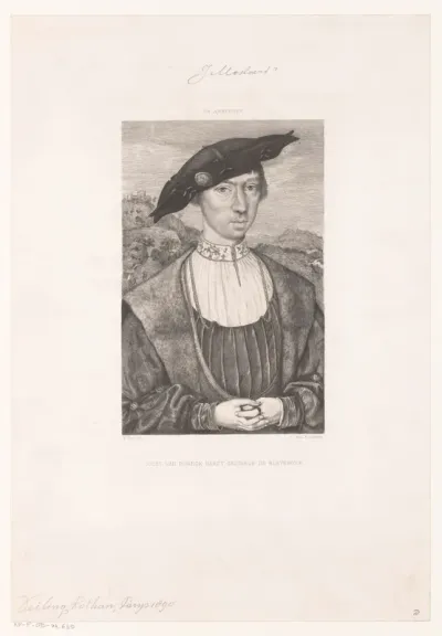 Portret van Joost van Bronckhorst-Bleiswijk