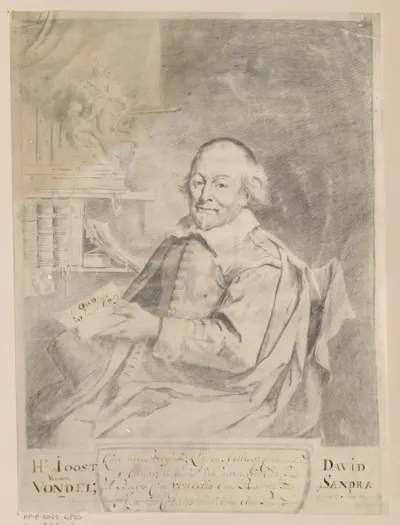 Portret van Joost van den Vondel