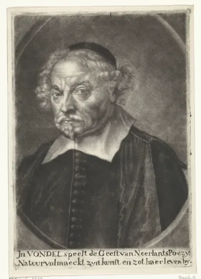 Portret van Joost van den Vondel