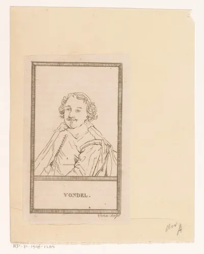 Portret van Joost van den Vondel