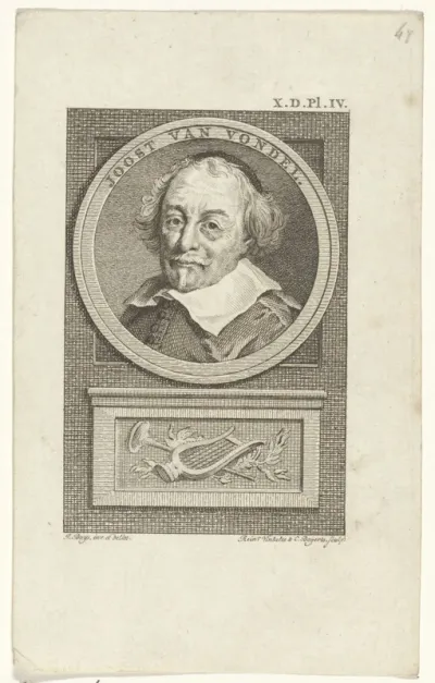 Portret van Joost van Vondel