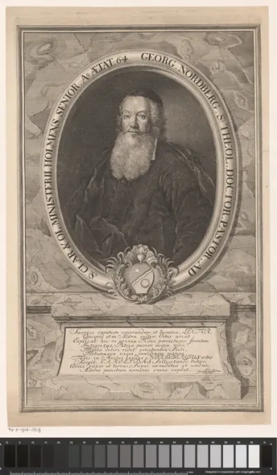 Portret van Jöran Andersson Nordberg