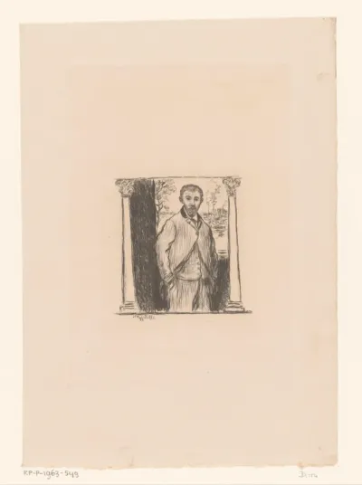 Portret van Joris-Karl Huysmans