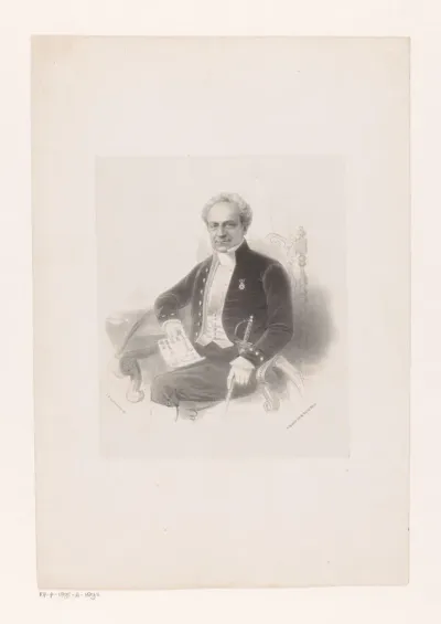 Portret van Jos. Henry Levysohn