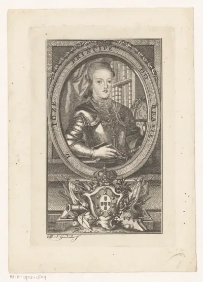 Portret van José, prins van Brazilië