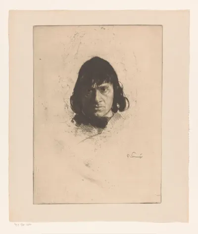 Portret van Josef Kainz