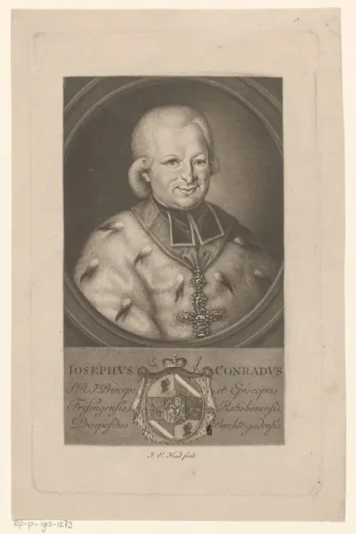 Portret van Josef Konrad von Schroffenberg