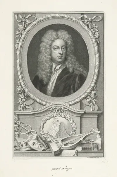 Portret van Joseph Addison