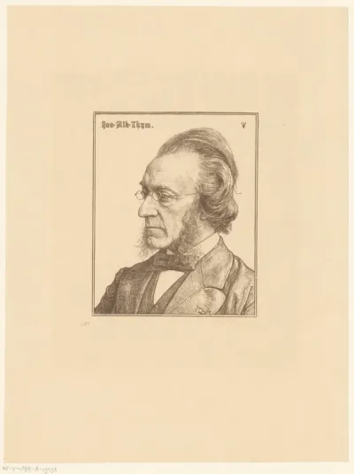 Portret van Joseph Alberdingk Thijm