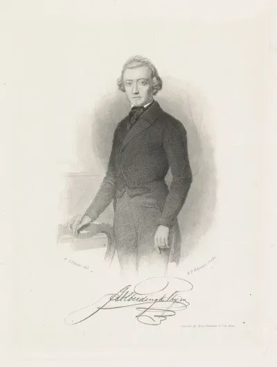 Portret van Joseph Albertus Alberdingk Thijm