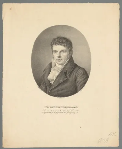 Portret van Joseph Anton, ritter von Mussinan