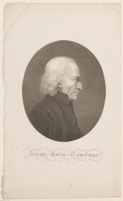 Portret van Joseph Anton Sambuga
