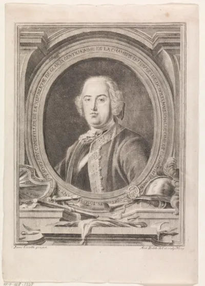 Portret van Joseph Anton Tschudi