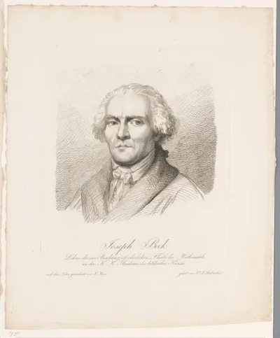 Portret van Joseph Beck
