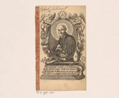 Portret van Joseph Calasanz