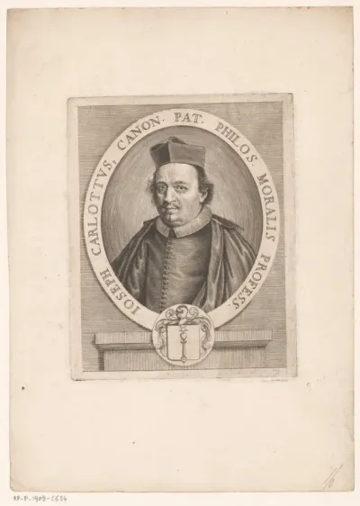 Portret van Joseph Carlottus