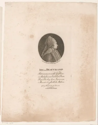 Portret van Joseph de Beauchamp