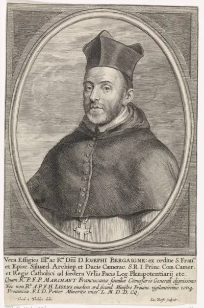 Portret van Joseph de Bergaigne