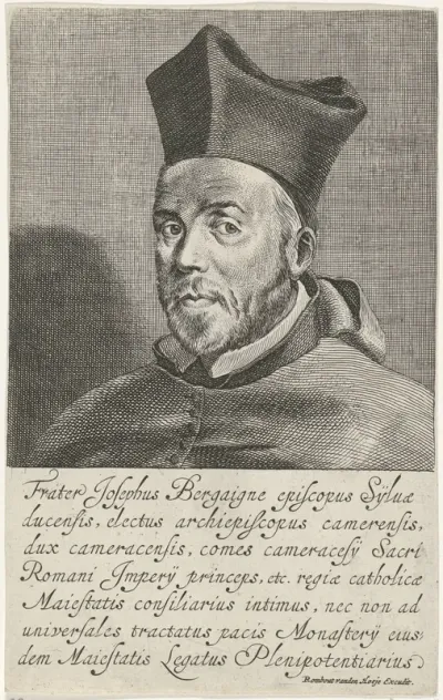 Portret van Joseph de Bergaigne