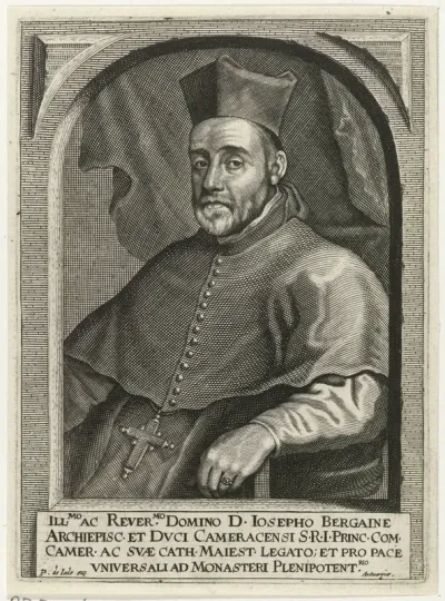 Portret van Joseph de Bergaigne