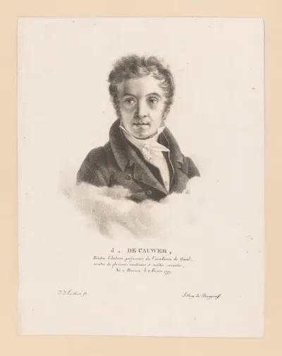 Portret van Joseph de Cauwer