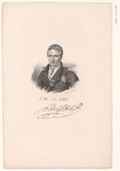 Portret van Joseph de Villèle