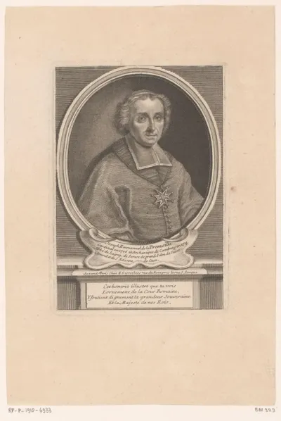 Portret van Joseph-Emmanuel de La Trémoille