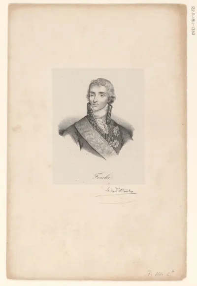 Portret van Joseph Fouché