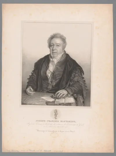 Portret van Joseph Francois Kluyskens