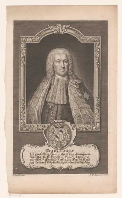 Portret van Joseph Franz von Seinsheim