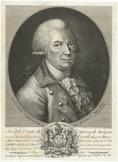 Portret van Joseph graaf van Murray de Melgum