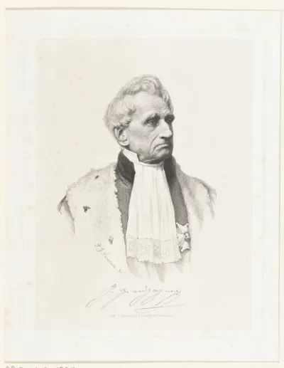 Portret van Joseph Grandgagnage