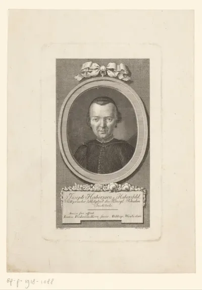 Portret van Joseph Haberkorn von Habersfeld